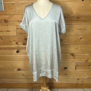EUC tutu & lilli Wimberley silky polyester tunic top casual dress Roomy L/XL